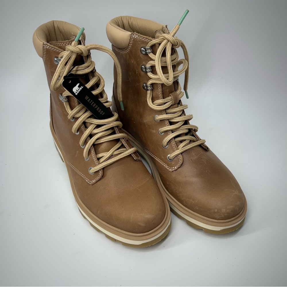 Sorel Tan Leather Women's Boots